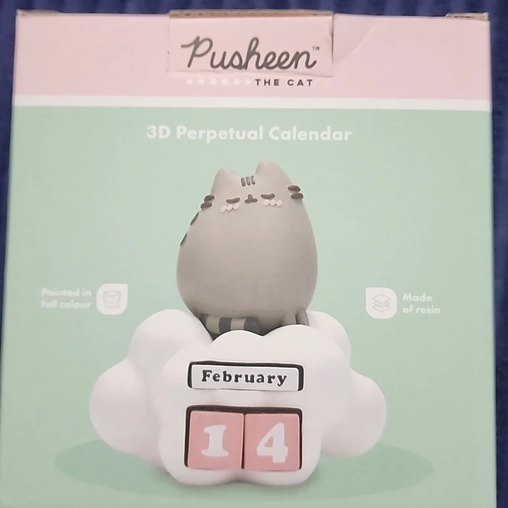 Pusheen 3D Pertetual  Calendar -